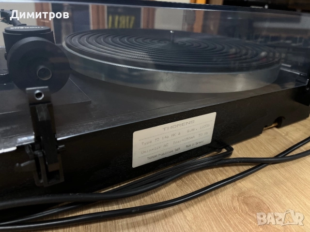 Грамофон Thorens TD 146 MK VI, снимка 7 - Грамофони - 51746560