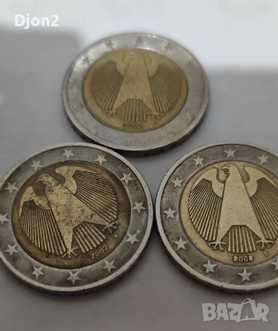 Рядка евро монета виждат се аномалиите, снимка 11 - Нумизматика и бонистика - 53401733