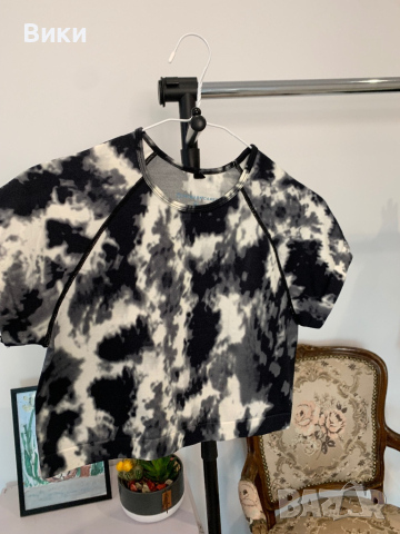 Къса тениска в размер L, подходяща е и за М, снимка 4 - Тениски - 44922612