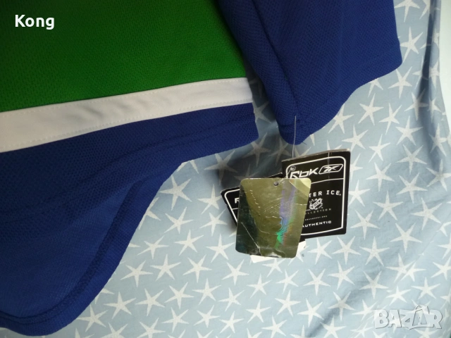 винтидж фланелка Umbro Manchester City футболна тениска  Vancouver Canucks Reebok NHL Canada , снимка 6 - Футбол - 53581998