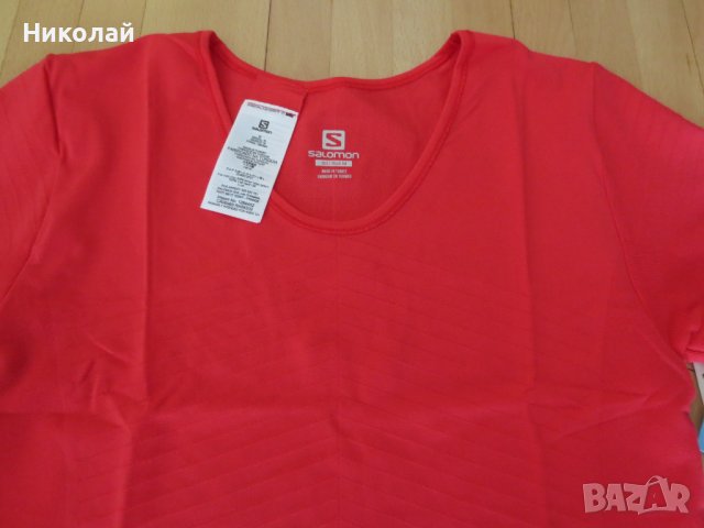 Salomon Elevate MoveOn SS Tee W тениска, снимка 4 - Тениски - 41829863