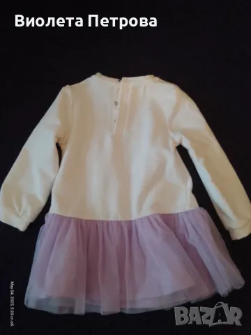 Детска рокля , снимка 2 - Детски рокли и поли - 50156489