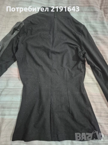 Alessa Алесса черна блуза, снимка 3 - Блузи с дълъг ръкав и пуловери - 53485386