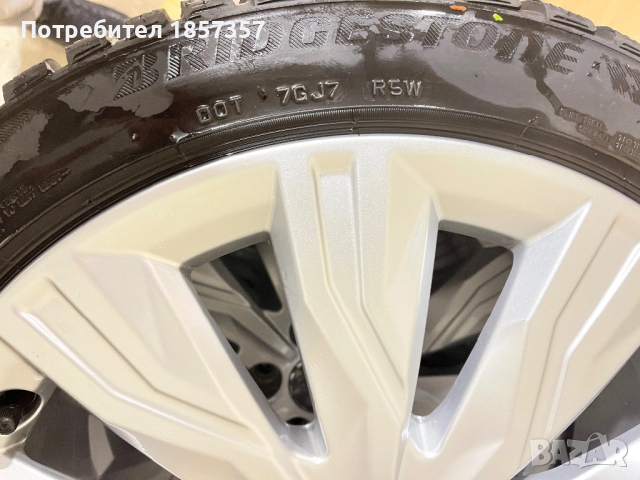 Оригинален зимен комплект за Ауди А4 В9 al Audi A4 S4 B9 Gravis Winterräder 18, снимка 7 - Гуми и джанти - 52743666