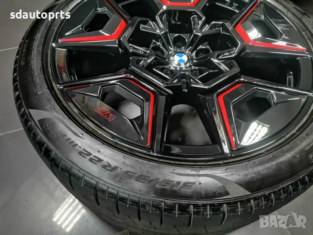 Нови 22" Джанти BMW Style 922 M Red Label Гуми Датчици БМВ XM G09, снимка 10 - Гуми и джанти - 47865735