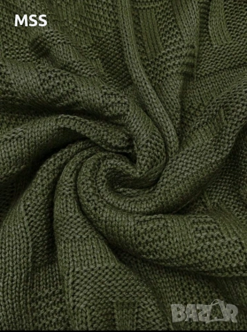 Зимна плетена рокля, снимка 3 - Рокли - 52646382