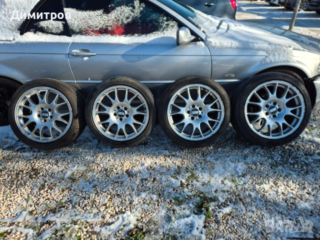 4 джанти BBS MOTORSPORT 18", 5Х112 с гуми PIRELLI 225/45R18; 95Y, снимка 3 - Гуми и джанти - 53078533