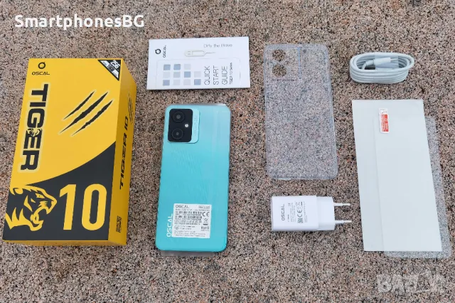 OSCAL Tiger 10 16GB RAM 256GB ROM, 6.6 инчов 90Hz екран, 50MP камера, снимка 10 - Други - 48380311