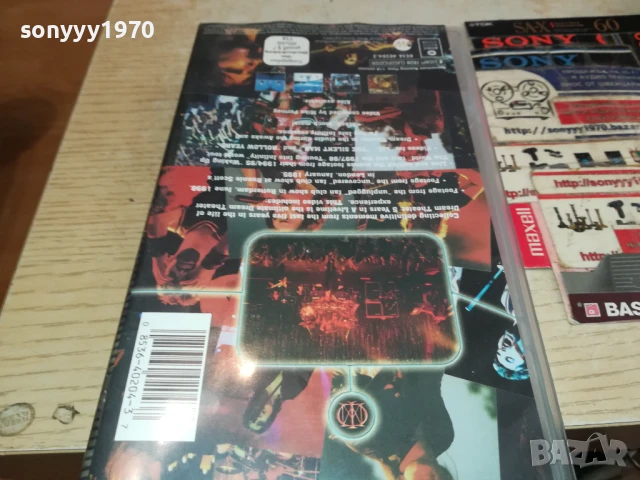 DREAM THEATER-ORIGINAL VHS VIDEO TAPE 1507251544, снимка 13 - Други жанрове - 51029461