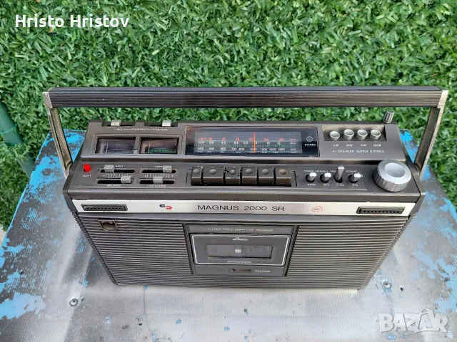 Magnus 2000 SR - Stereo Radio 1977г Cassetten Recorder, снимка 2 - Радиокасетофони, транзистори - 56144086