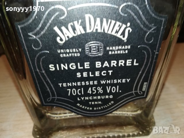 Jack Daniel's Single Barrel Select-празно шише 1806231551, снимка 5 - Колекции - 41244784