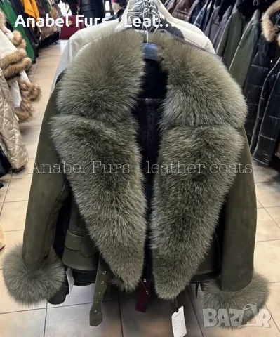 Дамски якета и палта от естествена кожа и лисица, снимка 11 - Якета - 47516376
