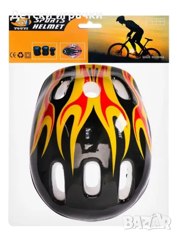 Детска каска за колело, тротинетка, ролери, с графити, снимка 2 - Други - 50151723