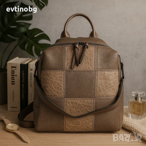 Многофункционална дамска раница-чанта, снимка 4 - Раници - 53844842