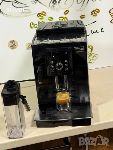 Кафемашина кафе автомат delonghi magnifica smart с гаранция, снимка 3 - Кафемашини - 53080837