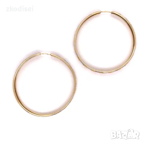 Златни обеци 4,86гр. 14кр. проба:585 модел:30659-5, снимка 1