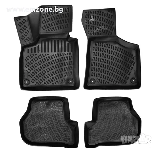 Гумени стелки тип Леген 3D Rizline АУДИ AUDI A3 Sportback 8P 8V 8Y