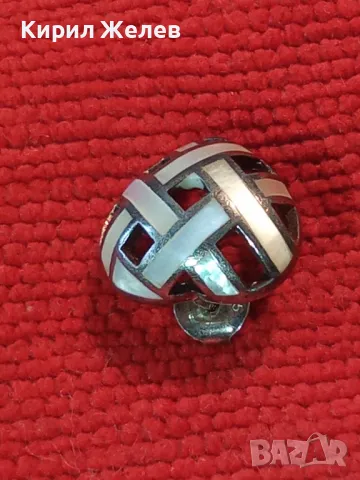 АЖУРНА СЪРЦЕВИДНА ЕМАЙЛИРАНА СРЕБЪРНА АРТ ОБЕЦА СРЕБРО 925 ДИЗАЙНЕРСКА ИЗРАБОТКА 41969, снимка 9 - Обеци - 49603201