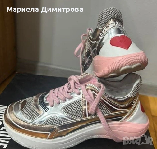 Маратонки MOSCHINO, снимка 4 - Маратонки - 53196750