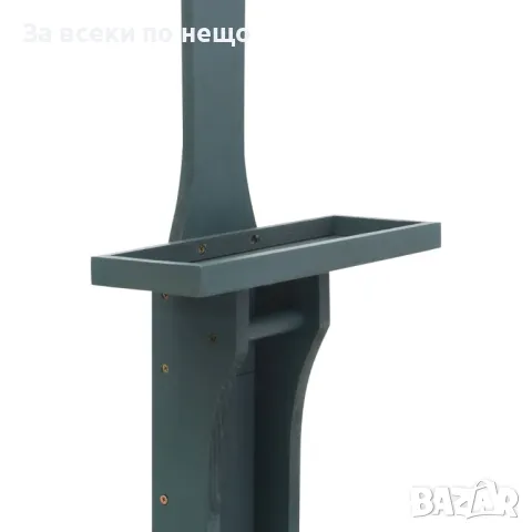 Градински душ, антрацит, дърво Код P620, снимка 2 - Градински мебели, декорация  - 50428560