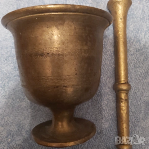 Продавам бронзово хаванче, снимка 4 - Антикварни и старинни предмети - 53099224