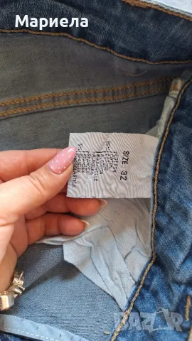 Дамски дънкови къси панталони, снимка 3 - Къси панталони и бермуди - 50046639