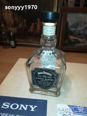 Jack Daniel's Single Barrel Select-празно шише 1806231551, снимка 2 - Колекции - 41244784