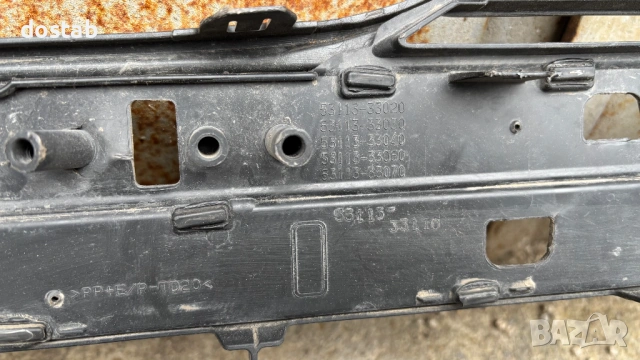 Решетка в бронята за Тойота Камри xv70, снимка 8 - Части - 53196805