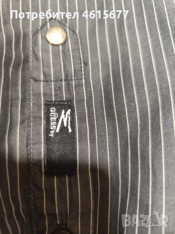 мъжка риза на Guess, снимка 5 - Ризи - 52043351