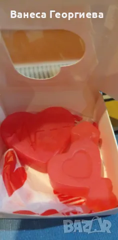 Медени сапуни за Свети Валентин, снимка 4 - Козметика за тяло - 48448599