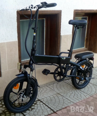 Електрически Е-Байк Ю2 - сгъваем "пони" ! На 400 км. Като НОВ ! , снимка 2 - Велосипеди - 52860012