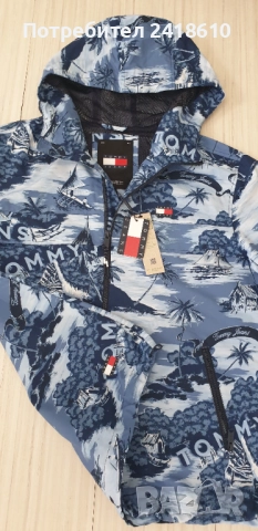 Tommy Hilfiger Mens Windbreaker Jacket Size M Пролет - Есен НОВО! ОРИГИНАЛ! Мъжко Яке!, снимка 10 - Якета - 51584506