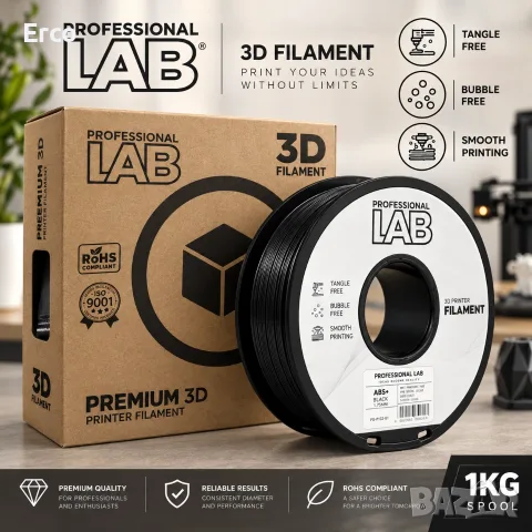 Professional Lab ABS+ 1kg | 1.75mm | 3D Филамент | 10.80€