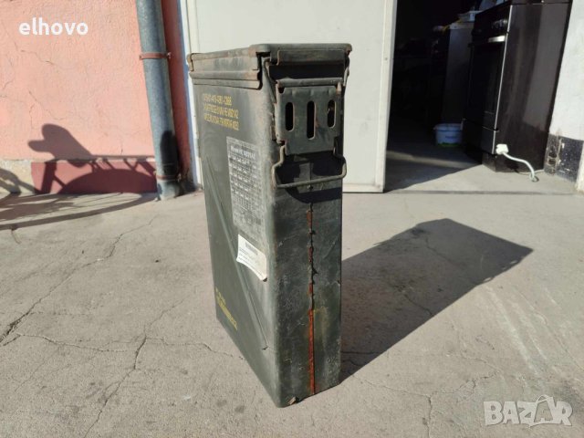 Метална кутия от боеприпаси#1, снимка 4 - Други ценни предмети - 44416927