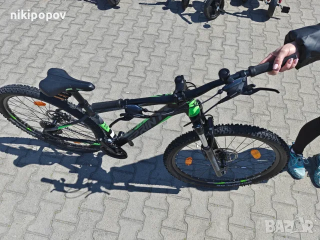 Промо велосипед 27.5" Sprint APOLON черен/зелен, снимка 6 - Велосипеди - 56070691