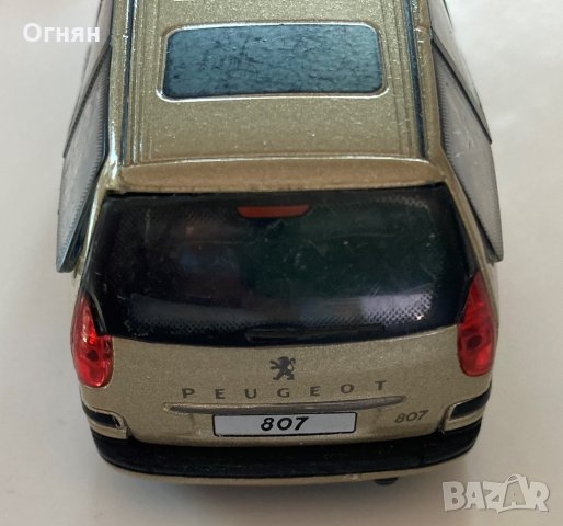 Играчка модел Пежо 807, снимка 3 - Други ценни предмети - 35920872