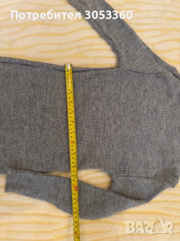 Дамски пуловер с яка, снимка 4 - Блузи с дълъг ръкав и пуловери - 53809061