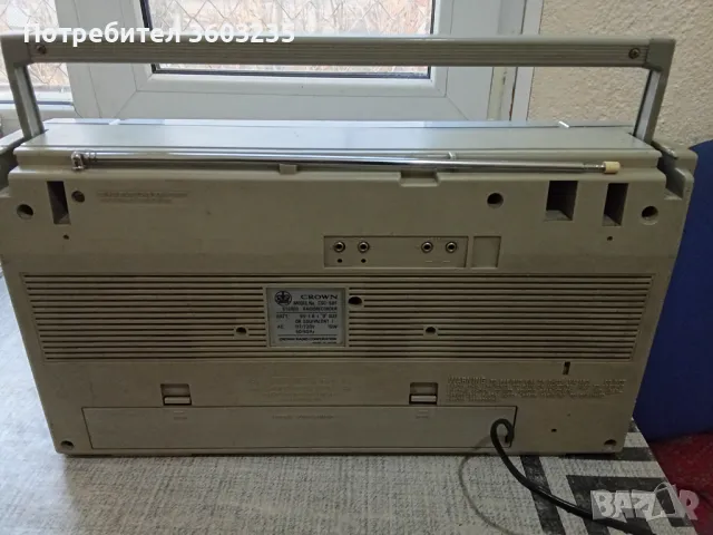 Касетофон CROWN, снимка 4 - Радиокасетофони, транзистори - 48315368