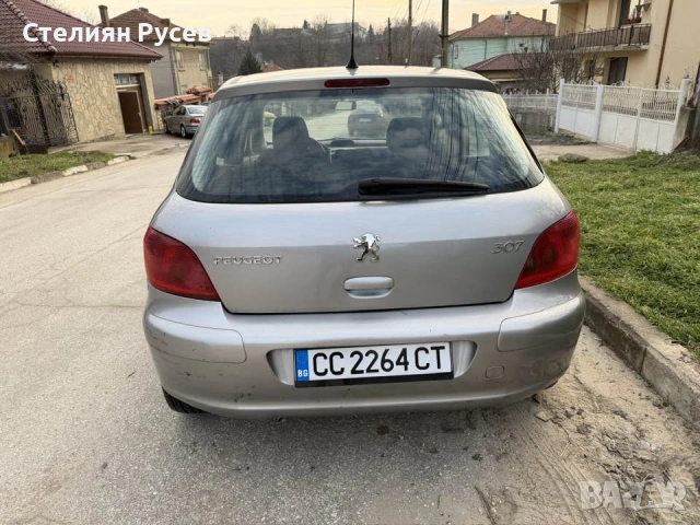  peugeot 307 1.6i  108кс автоматик бензин - цена 1700 евро -- колата e с нова регистрация на 05,03,2, снимка 13 - Автомобили и джипове - 53612027