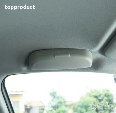 Калъф, кутия за слънчеви очила, за тавана на автомобила 