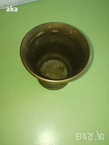 МАСИВНО ХАВАНЧЕ 840ГР. МЕСИНГ,БРОНЗ, снимка 5 - Антикварни и старинни предмети - 47869303