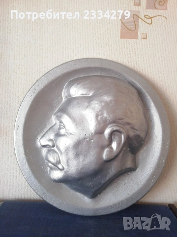 Стари барелефи статуи от времето на СОЦА. , снимка 3 - Антикварни и старинни предмети - 53757477