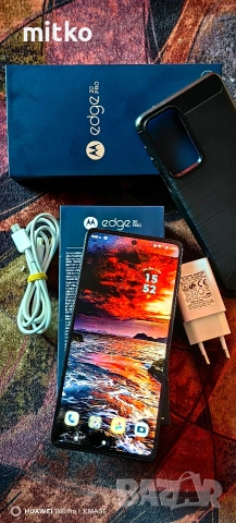 MOTOROLA EDGE 20 PRO-Топ състояние.Пълен комплект.12/256gb