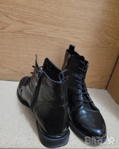 Дамски боти естествена кожа, снимка 3 - Дамски боти - 52561233