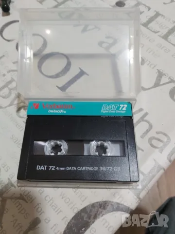 Verbatim 4mm DAT72 36/72GB касета за данни, снимка 7 - Аудио касети - 48358483