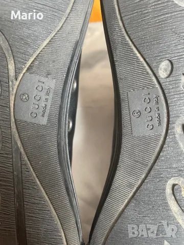 Gucci кожени кецове 41, снимка 7 - Кецове - 49596600