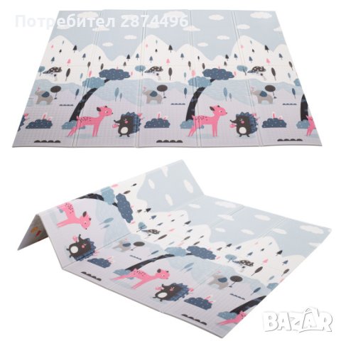 3885КОЛИ И ЖИВОТНИ бебешки килим, снимка 15 - Други - 41643003