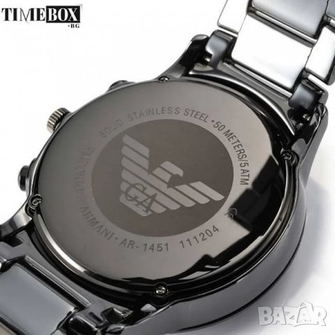 Emporio Armani AR1451 Ceramica Chronograph. Нов мъжки часовник, снимка 5 - Мъжки - 38750962