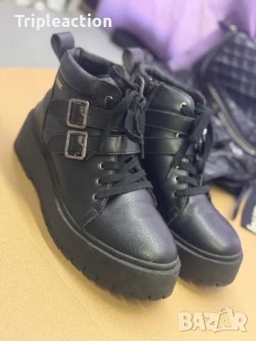 Pepe Jeans боти естествена кожа, 41 номер, снимка 4 - Дамски боти - 48387962