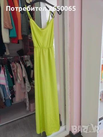 Орг.итал.рокля FENDI сатен, размер С/М. Изпращам с опция преглед преди плащане! Тел: 0899 11 22 80, снимка 2 - Рокли - 50945586